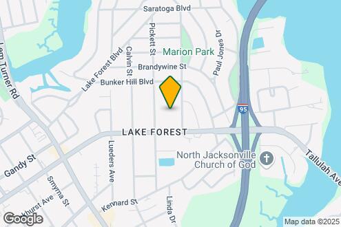 Map Image of the Property - 12610 Forest Ln