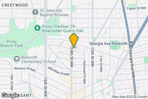 Map Image of the Property - 3601 14th St NW