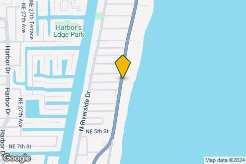 Map Image of the Property - 710 N Ocean Blvd