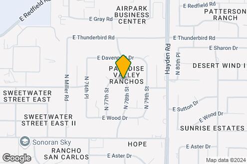 Map Image of the Property - 13266 N 78th St