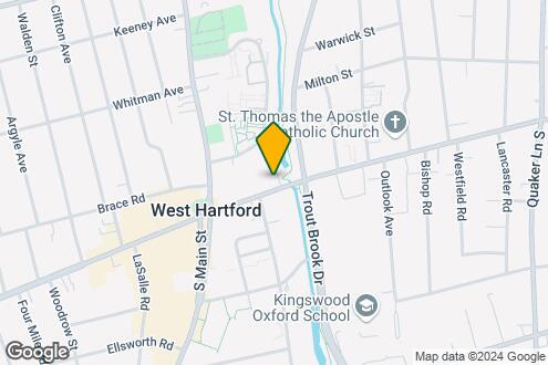 Map Image of the Property - The Byline. West Hartford