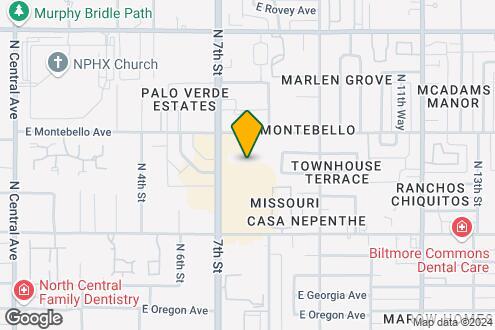 Map Image of the Property - 5615 N 7th St