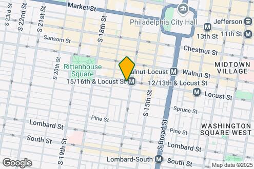 Map Image of the Property - 1606-1608 Locust St