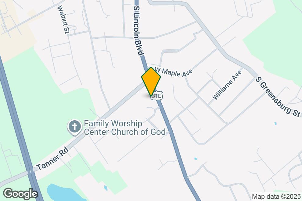 Hodginsville Kentucky Map