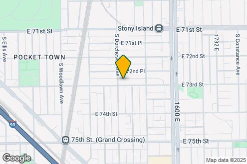 Map Image of the Property - 1410 E 73rd St