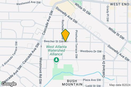 Map Image of the Property - 1398 Beecher St SW