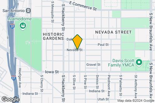 Map Image of the Property - 708 Nevada St