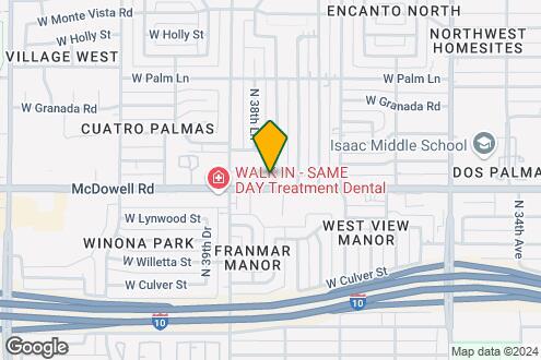 Map Image of the Property - The Axis on Mcdowell