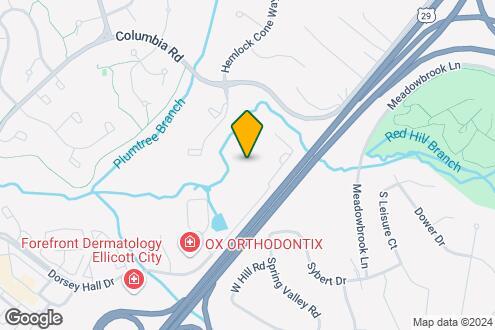 Map Image of the Property - Selborne House of Dorsey Hall, Senior Living