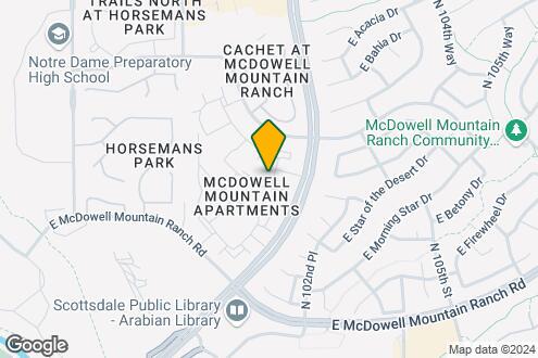 Map Image of the Property - 16356 N Thompson Peak Pkwy