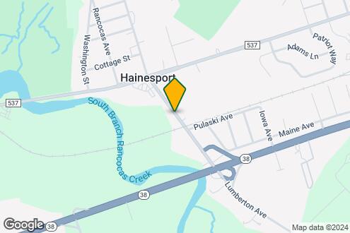 Map Image of the Property - 102 Hainesport Lumberton Rd