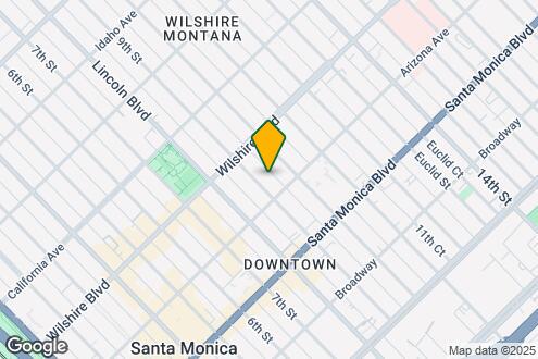 Map Image of the Property - 1241 9th St in Santa Monica. Steps to Wils...