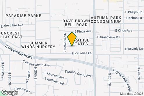 Map Image of the Property - 2221 E Beverly Ln