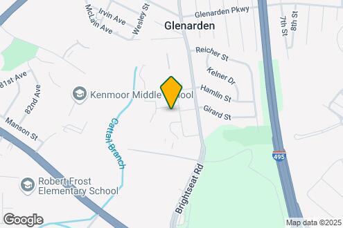 Map Image of the Property - Residences at Glenarden Hills - 55 & Older!