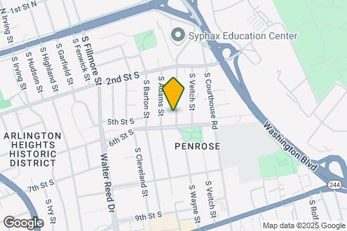 Map Image of the Property - Wayne Street Apartments