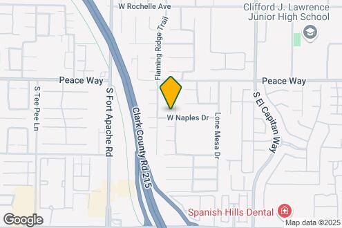 Map Image of the Property - 9226 W Naples Dr