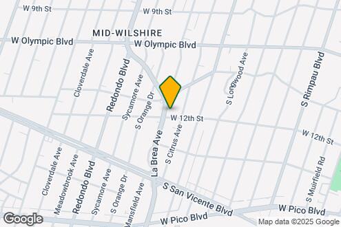 Map Image of the Property - RBM LaBrea & 12th Apartments