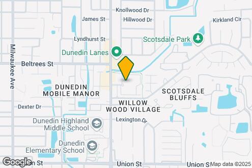 Map Image of the Property - Dunedin Commons Apartments