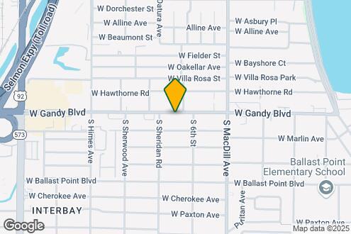 Map Image of the Property - Gandy Parkside Apartments