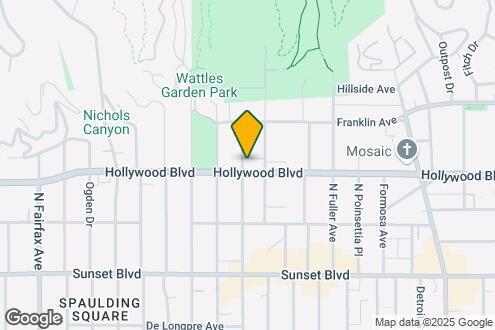 Map Image of the Property - 7471 Hollywood Blvd