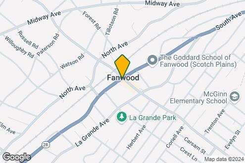 Map Image of the Property - Fanwood Crossing