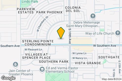 Map Image of the Property - Vista Ridge Apartments