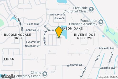 Map Image of the Property - 4144 Quail Briar Dr