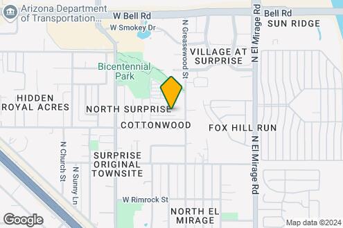 Map Image of the Property - 16520 N Greasewood St