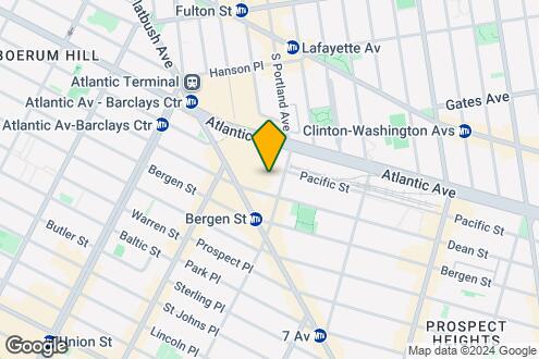 Map Image of the Property - Barclays I - B3 - 38 6th Ave