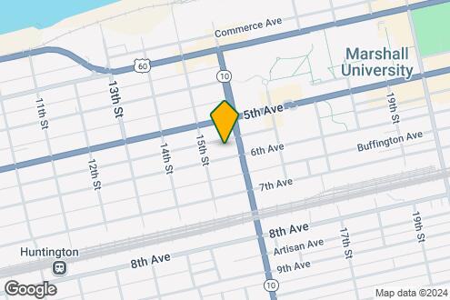 Map Image of the Property - Herd Flats - Campus Housing