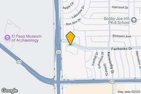 Map Image of the Property - Patriot Apts.