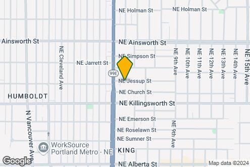 Map Image of the Property - 485 NE Jessup St