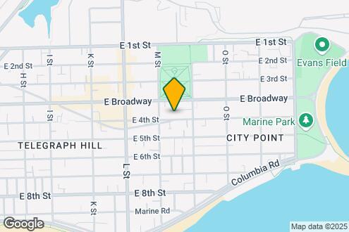 Map Image of the Property - 778 E 4th St