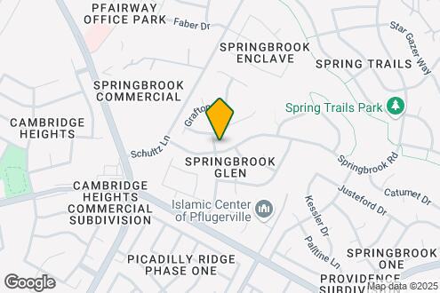 Map Image of the Property - 1124 Springbrook Rd