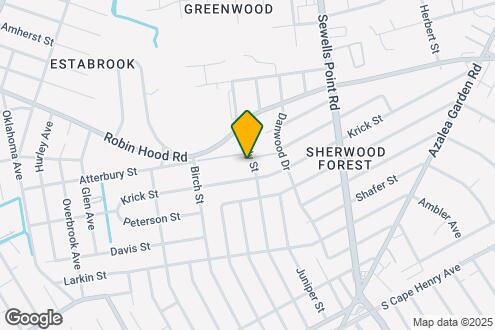 Map Image of the Property - Sherwood Forest Apartments