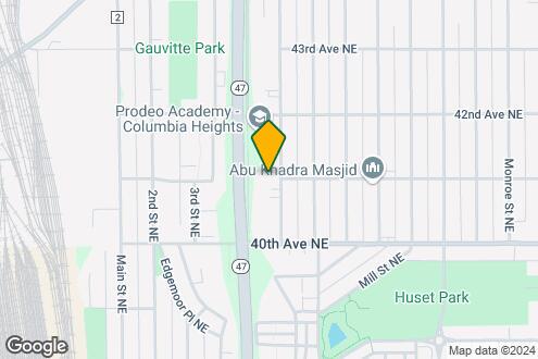 Map Image of the Property - 4060-4100 4th St NE