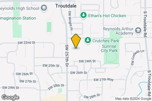 Map Image of the Property - Mountain Meadows Apartments