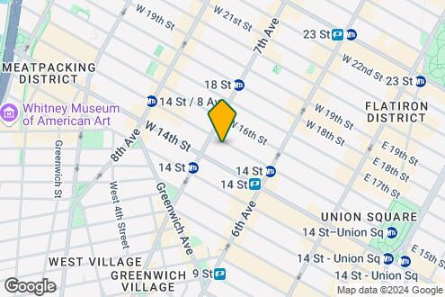 Map Image of the Property - 152 W 15th St