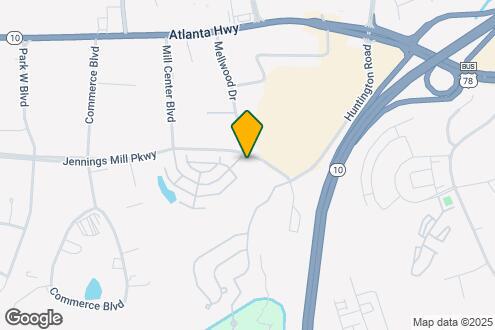 Map Image of the Property - The Fairways at Jennings Mill