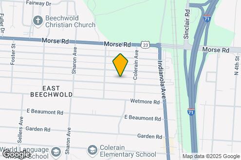 Map Image of the Property - 560 E Beechwold Blvd