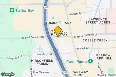 Map Image of the Property - Tomball Senior Village