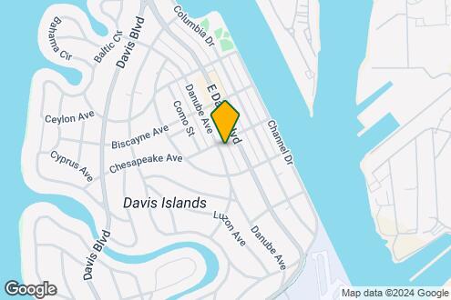 Map Image of the Property - The Place at Davis Islands