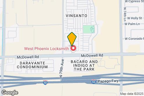 Map Image of the Property - 7850 W McDowell Rd