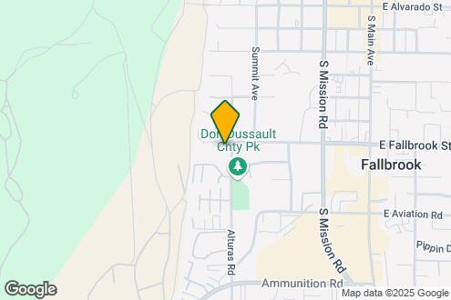 Map Image of the Property - Fallbrook Hills Apartments