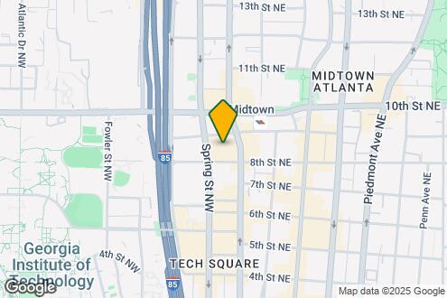 Map Image of the Property - 950 W Peachtree St NW