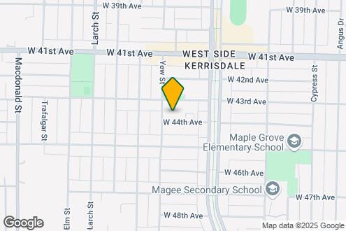 Map Image of the Property - 2183 West 44th