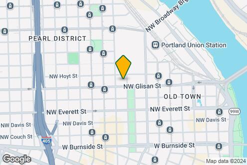 Map Image of the Property - Honeyman Hardware Lofts