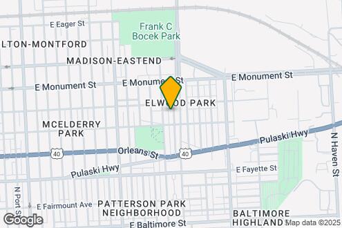 Map Image of the Property - 526 N Robinson St