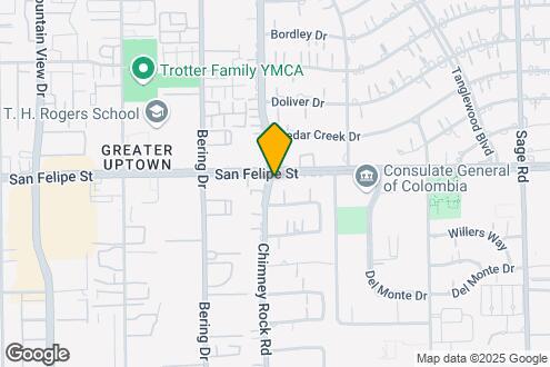 Map Image of the Property - 5667 San Felipe St