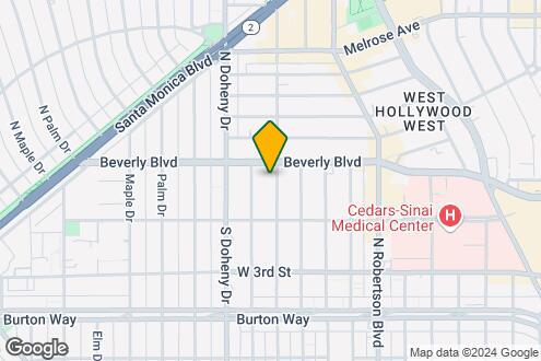 Map Image of the Property - Beverly Almont Apartments